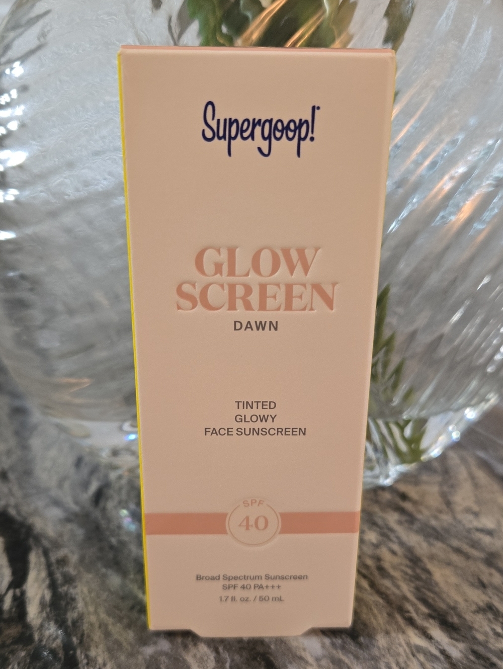 Supergoop! Glow Screen Dawn Tinted Face Sunscreen - Pink Beige